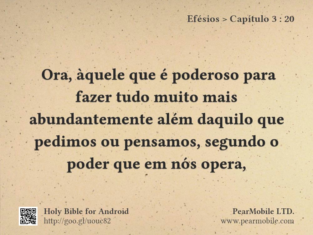 Efésios, Capítulo 3:20